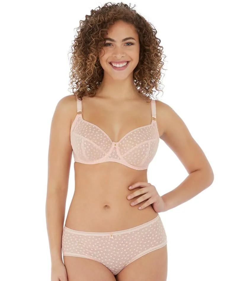Freya Starlight Underwired D-G Cup Side Support Bra - Rosewater