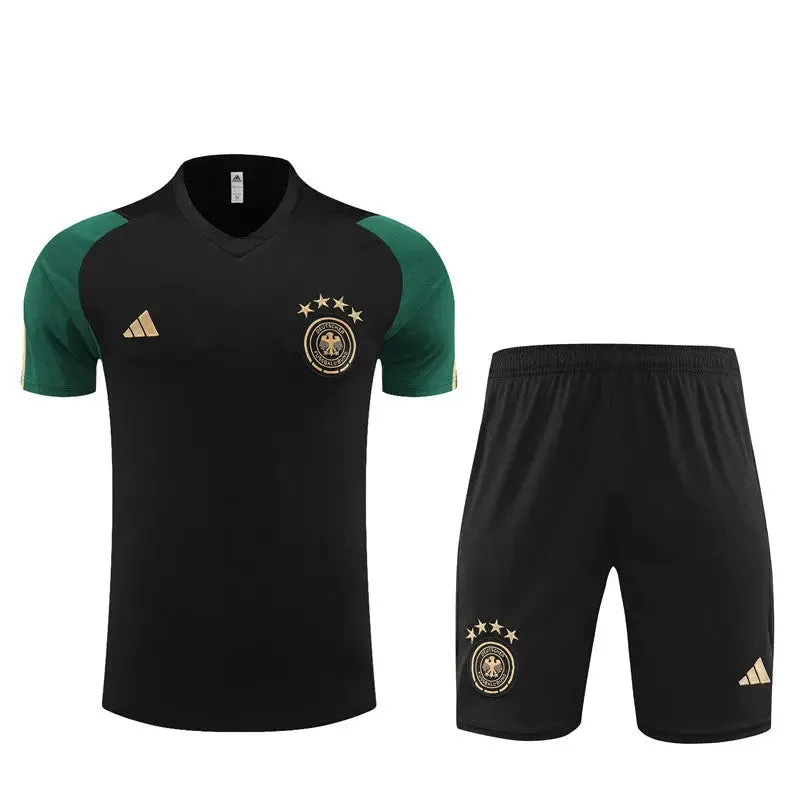 German Short Sleeve Training Suit For Men T-shirt/short