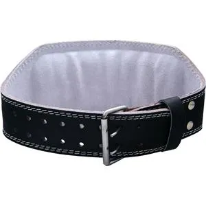 Harbinger 6 Inch Padded Leather Belt Black (Small) 23-32 waist 1 belt