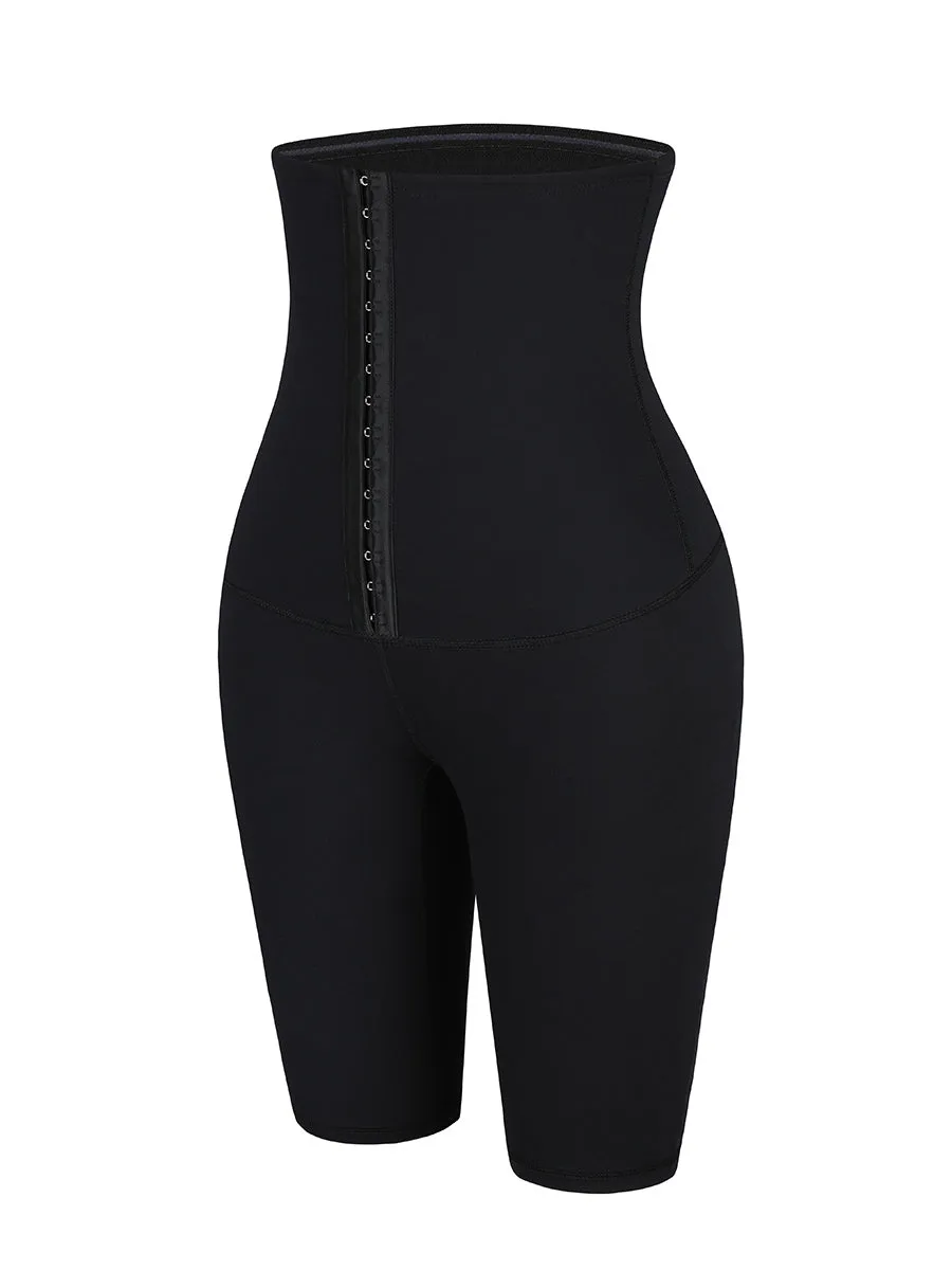 High Waist (Knee Length) Leggings | 3 Hook Closure