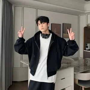 Hooded Sweatshirt Jacket & Sweatpants