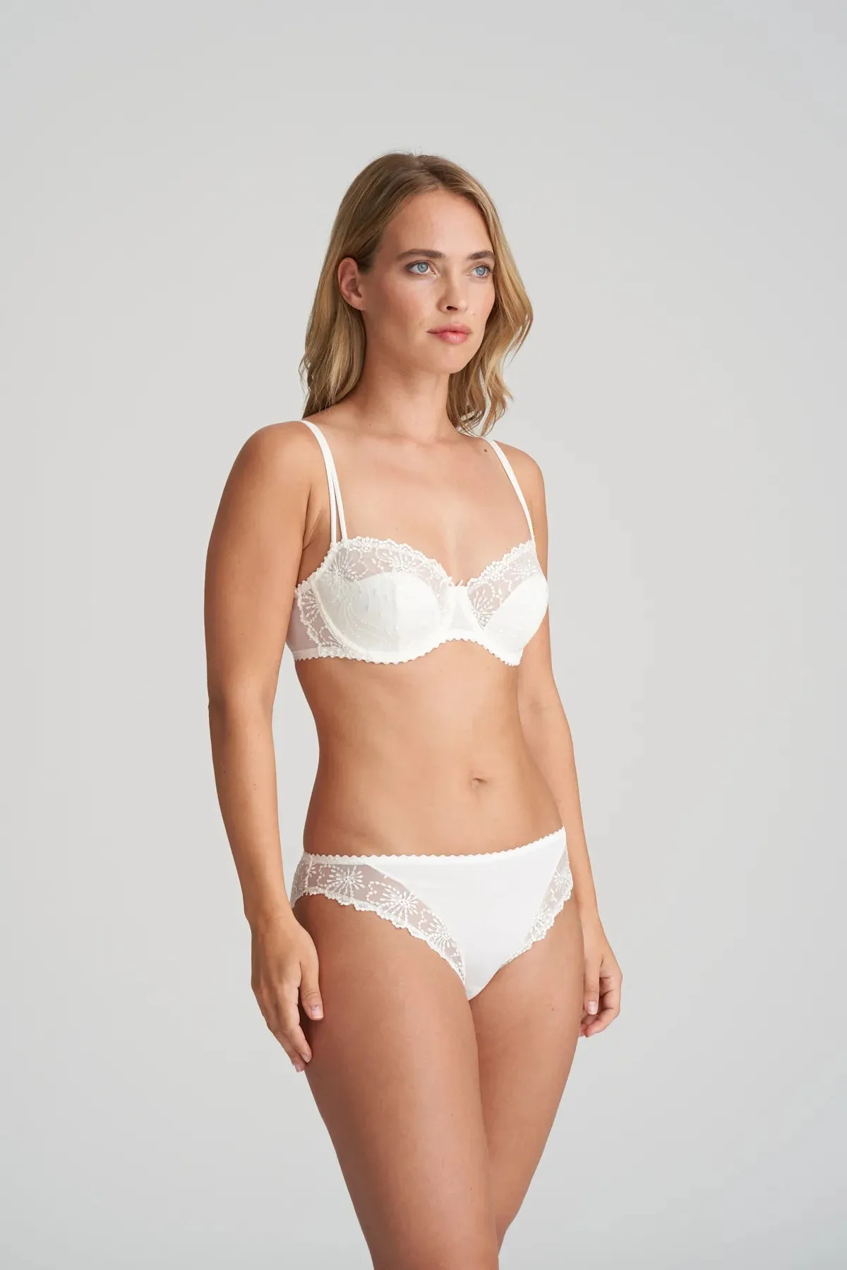 Jane Half Padded Balcony Bra In Natural - Marie Jo