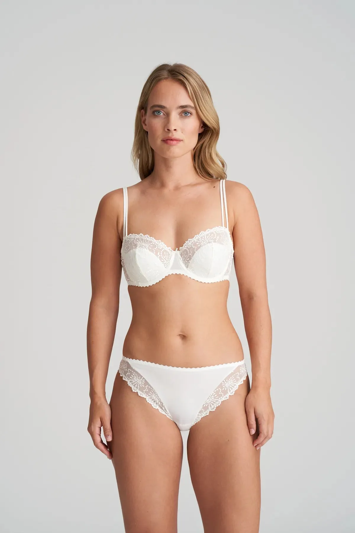 Jane Half Padded Balcony Bra In Natural - Marie Jo