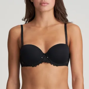 Jane Padded Balcony Bra In Black