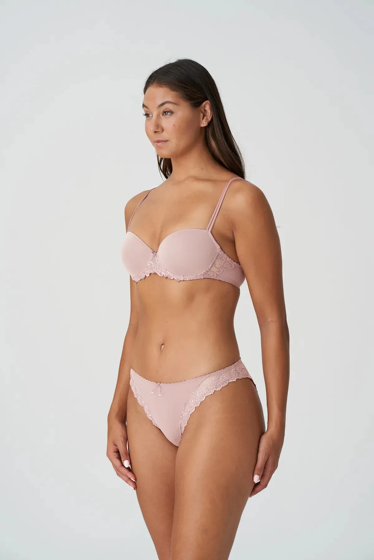 Jane Padded Balcony Bra In Bois De Rose - Marie Jo