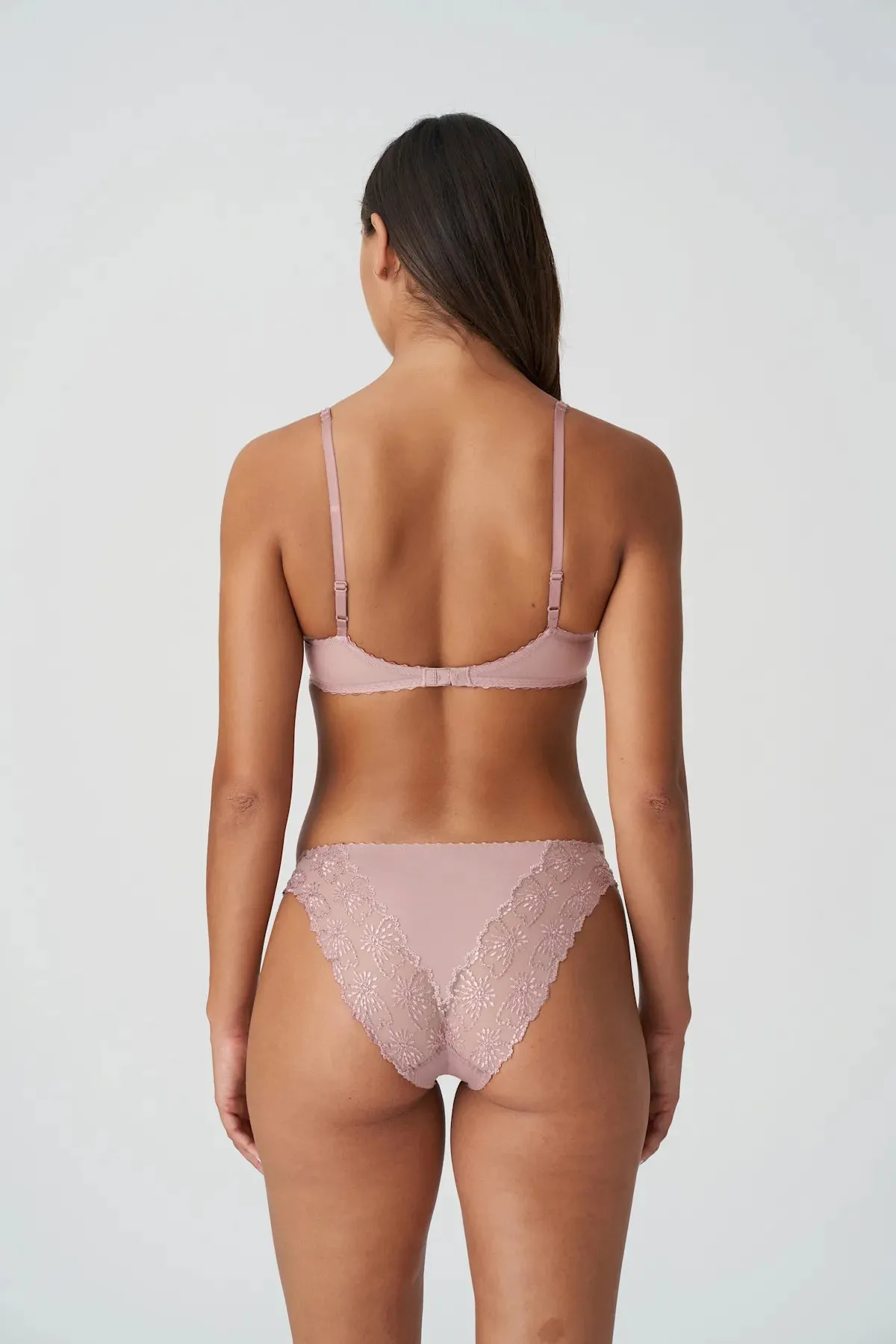 Jane Padded Balcony Bra In Bois De Rose - Marie Jo
