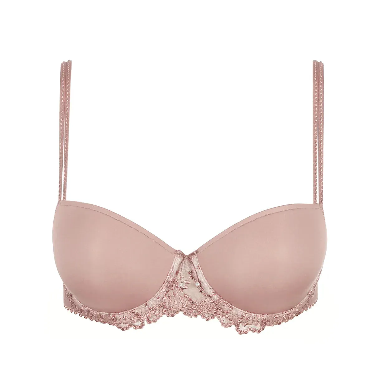 Jane Padded Balcony Bra In Bois De Rose - Marie Jo