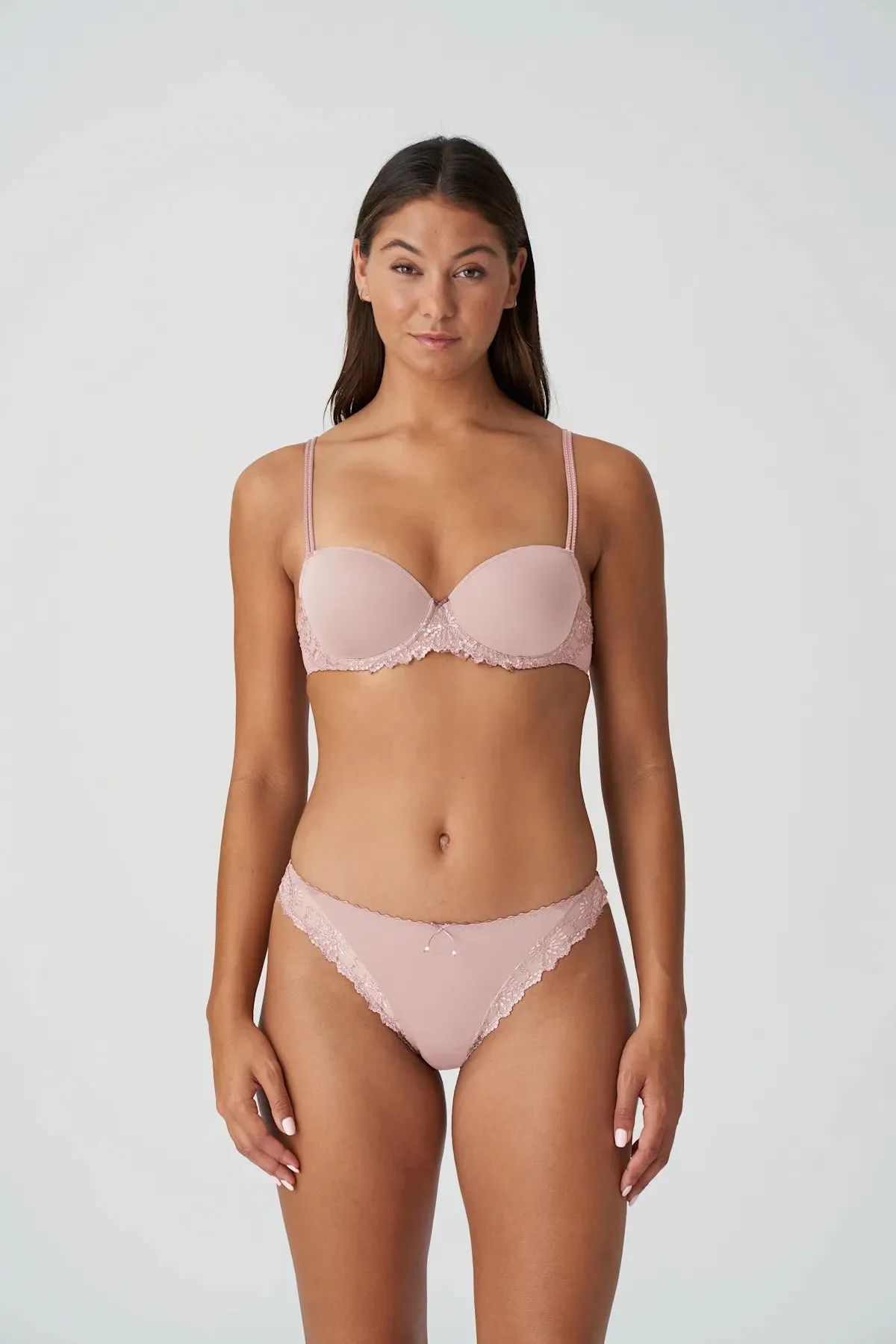 Jane Padded Balcony Bra In Bois De Rose - Marie Jo