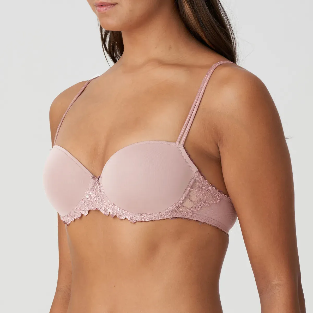 Jane Padded Balcony Bra In Bois De Rose - Marie Jo