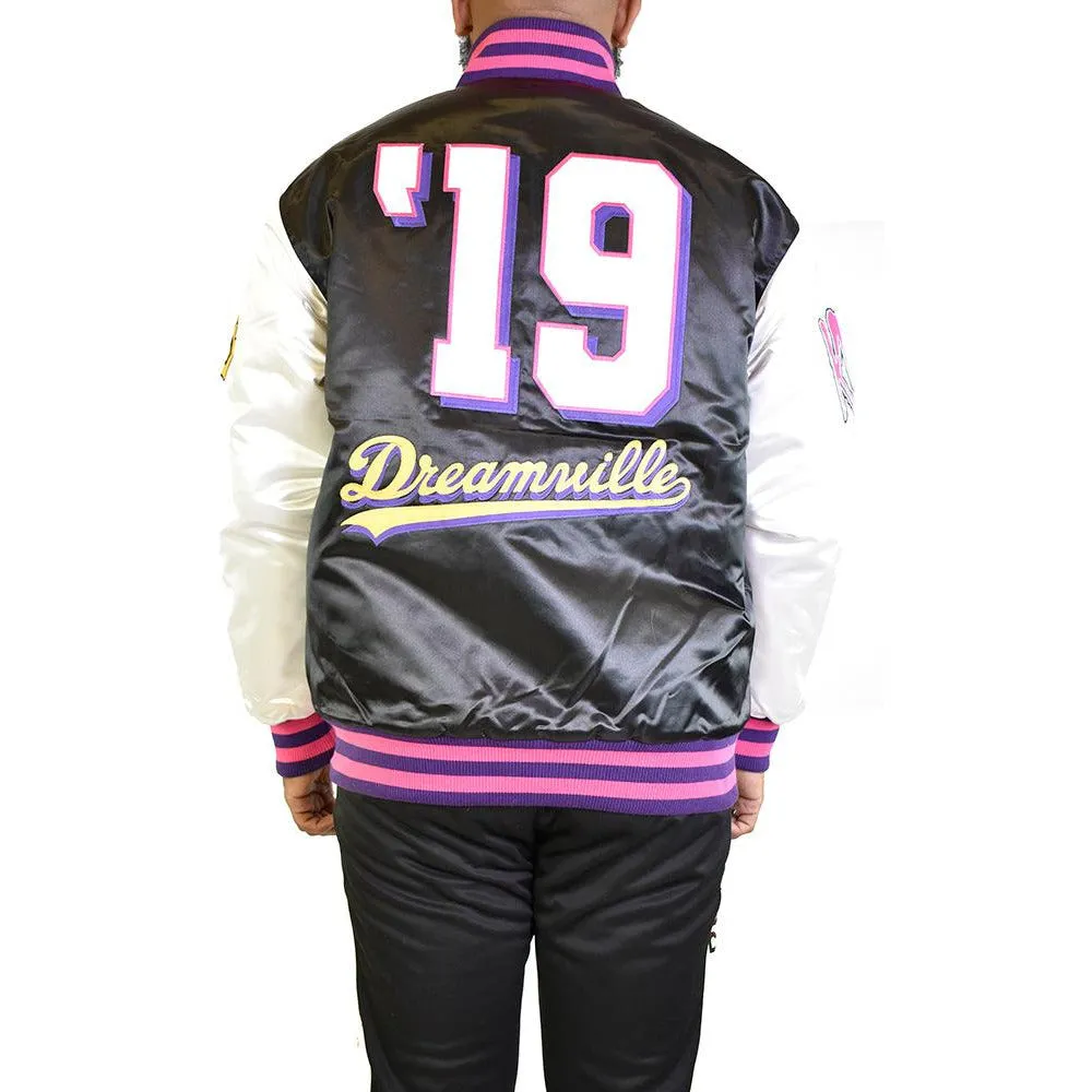 JCOLE KOD SATIN JACKET (BLACK)