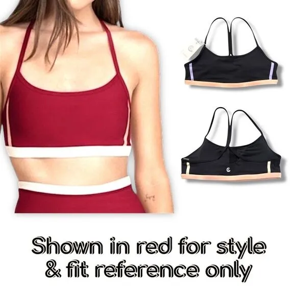 Johnny Was Calme Endurance Cross Back Sports Bra