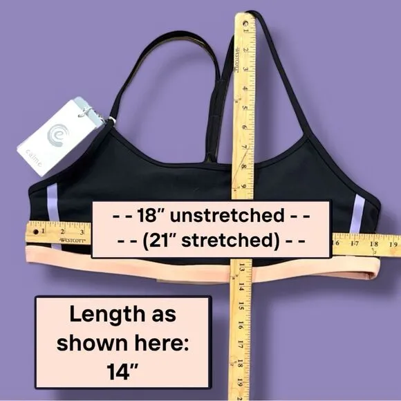 Johnny Was Calme Endurance Cross Back Sports Bra
