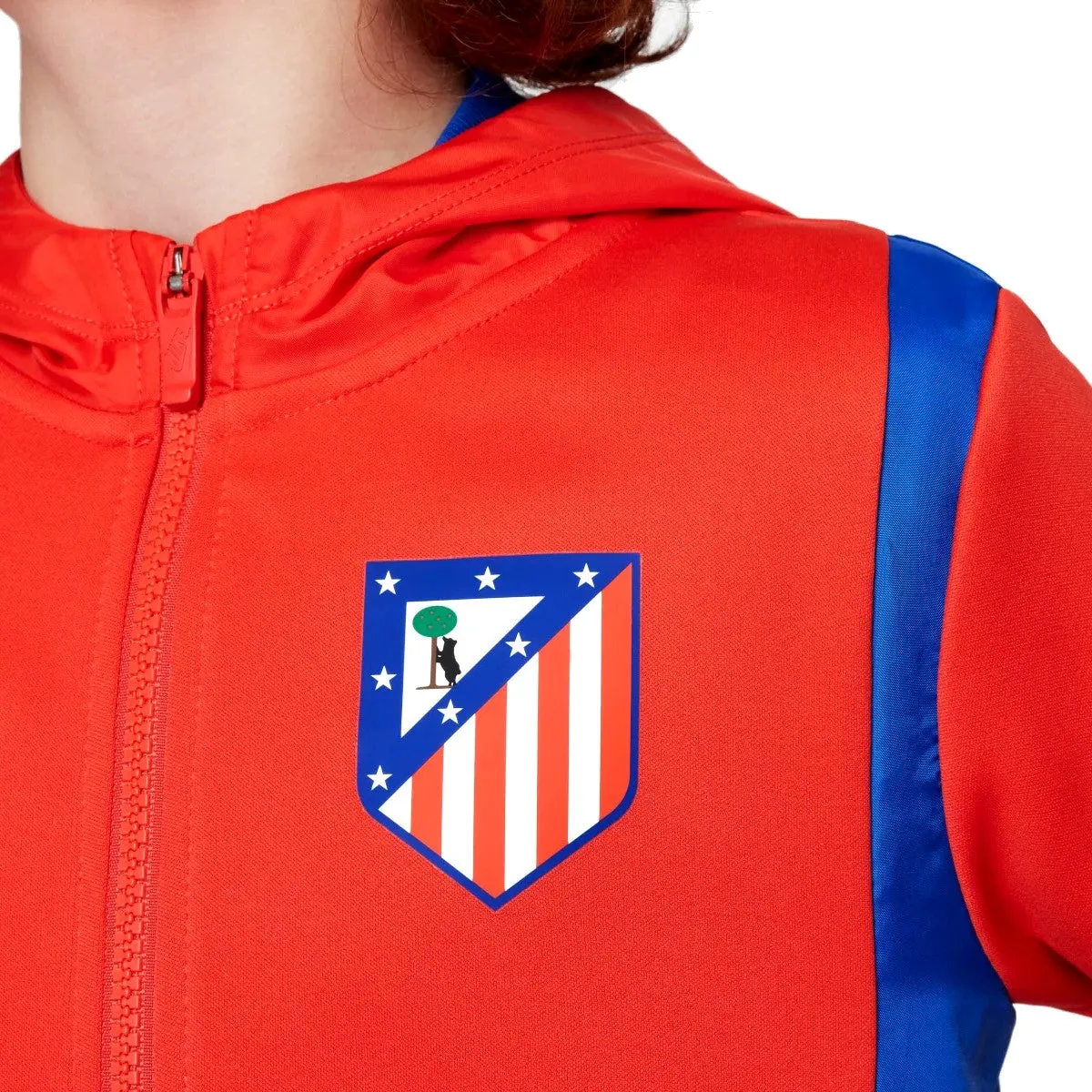 Kids - Atletico Madrid woven presentation tracksuit 2024/25 red/blue - Nike
