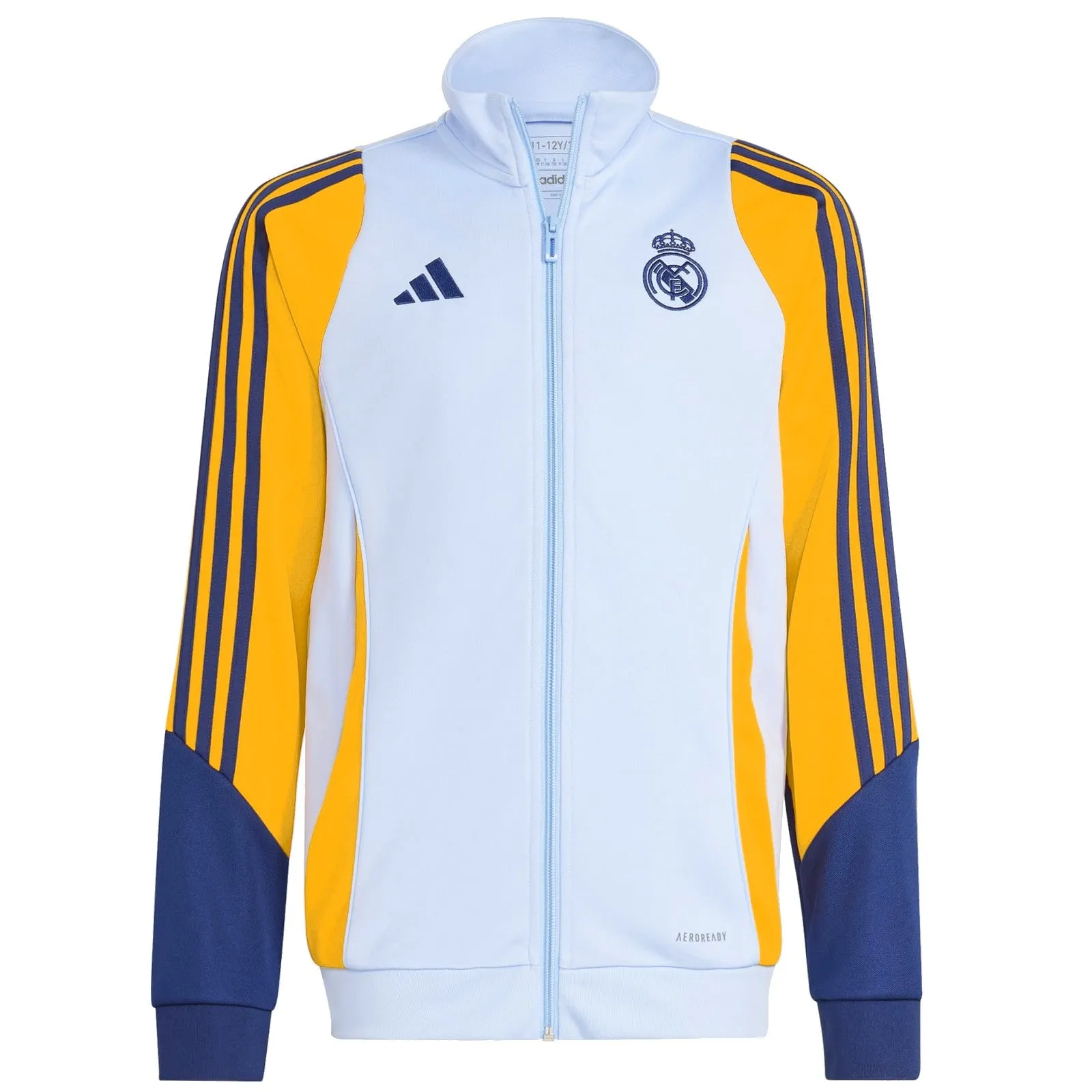 Kids - Real Madrid training presentation tracksuit 2024/25 - Adidas