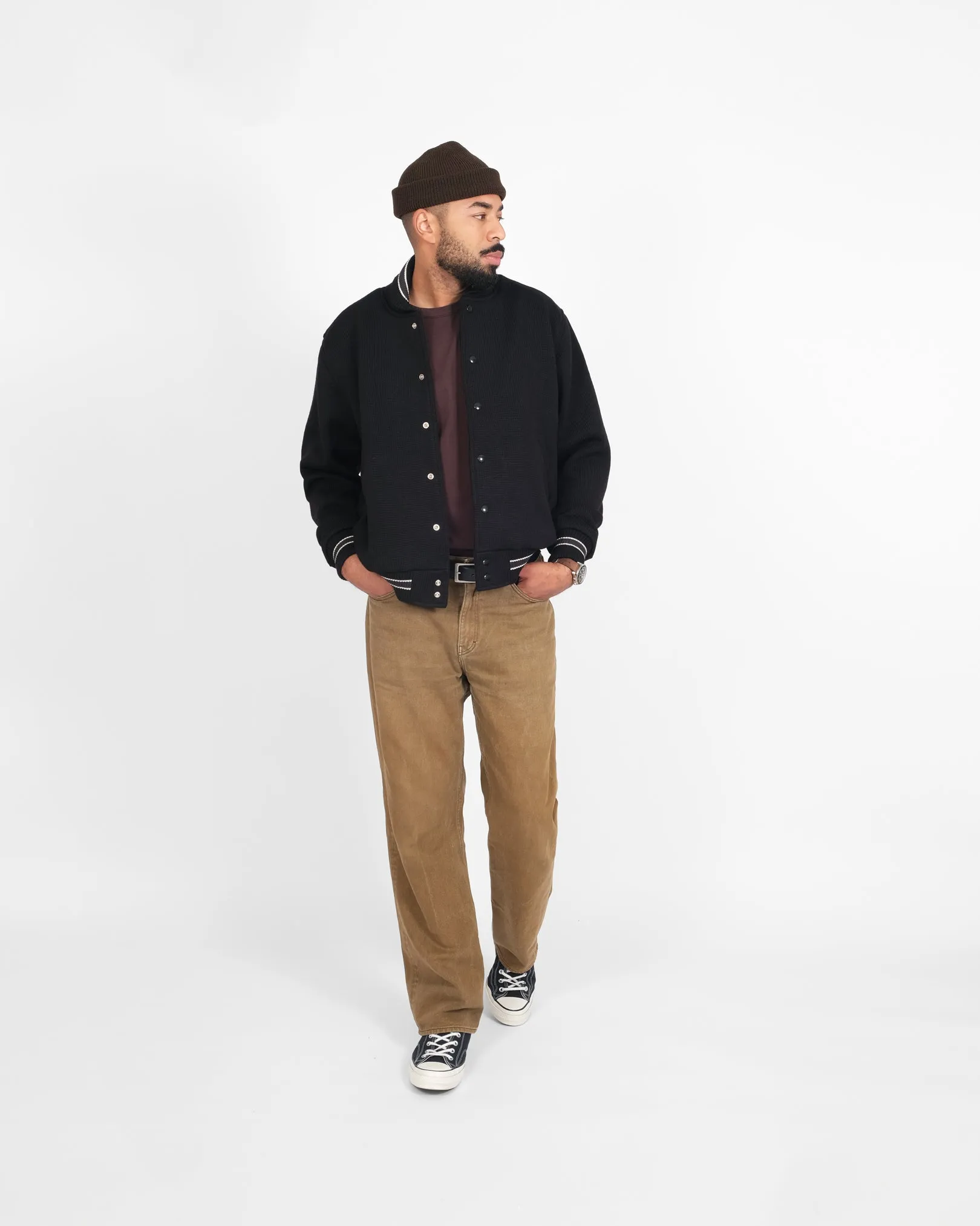 Knit Club Jacket - Black