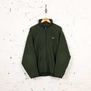 Lacoste Fleece Jacket - Green - XL