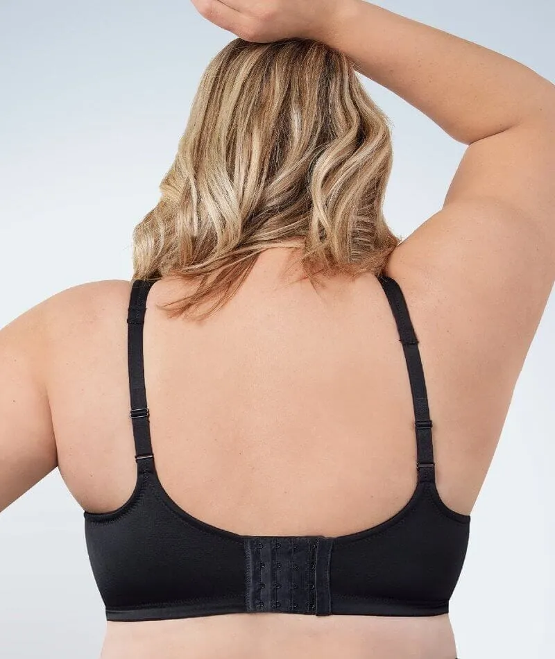 Leading Lady Molded Padded Seamless Wire-free Bra - Black