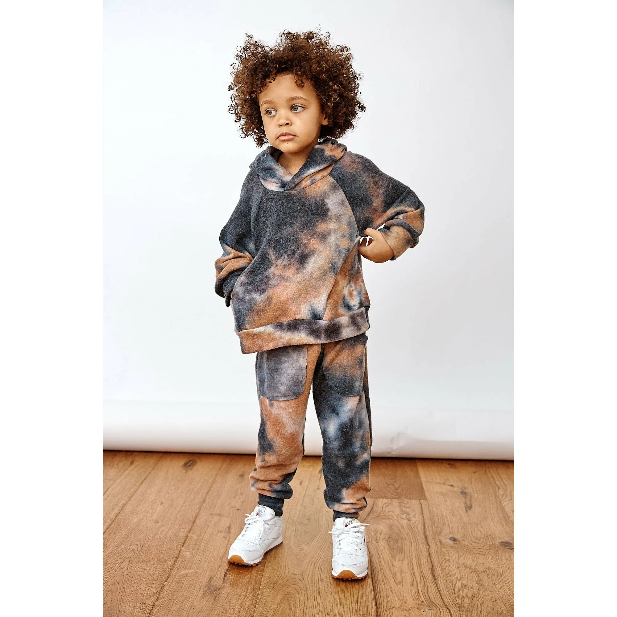 Lew-TD Kids Joggers | Rust