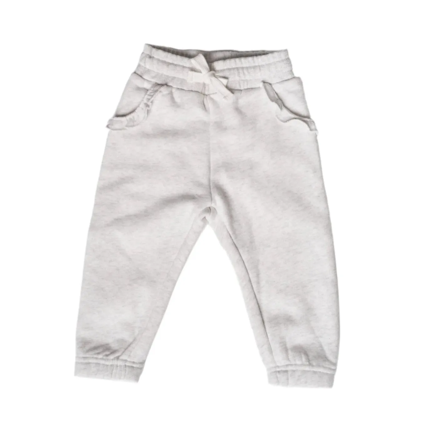 Little Bipsy Ruffle Sweatpant - Grey