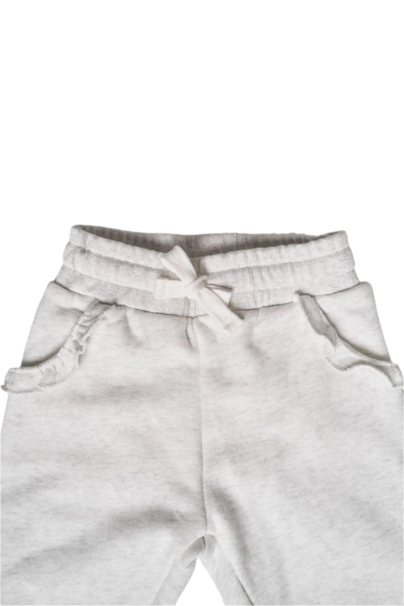 Little Bipsy Ruffle Sweatpant - Grey