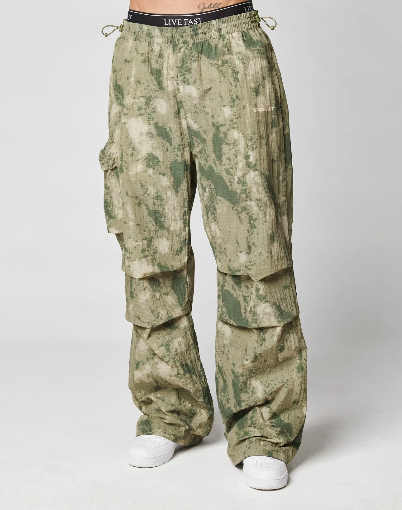 Live Fast Nylon Pants