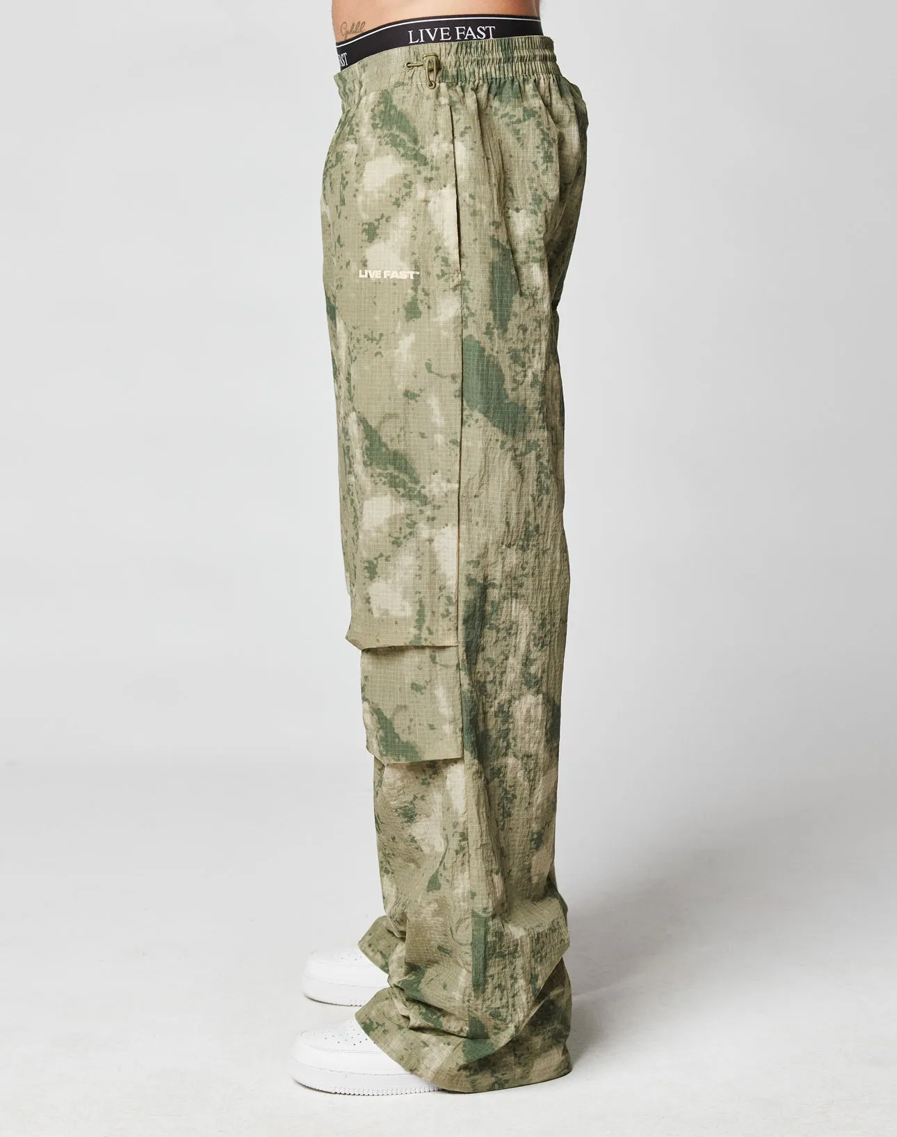 Live Fast Nylon Pants