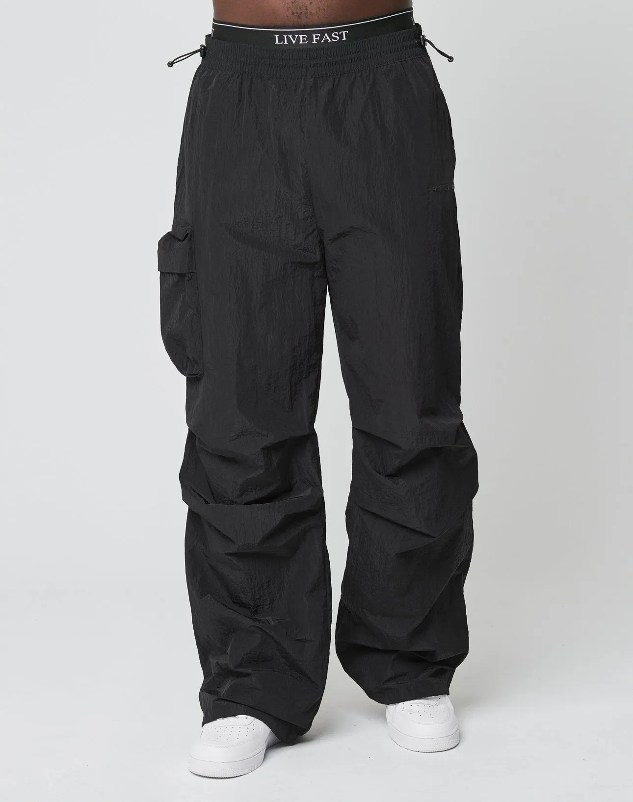 Live Fast Nylon Pants