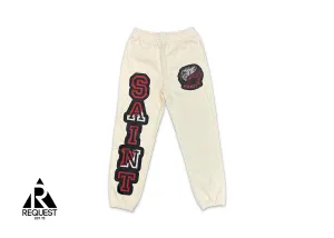 Logo Sweatpants "Cream"