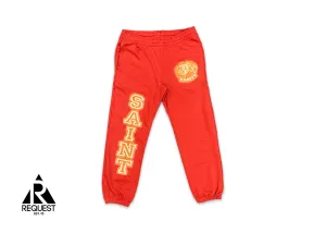 Logo Sweatpants "Red & Orange"
