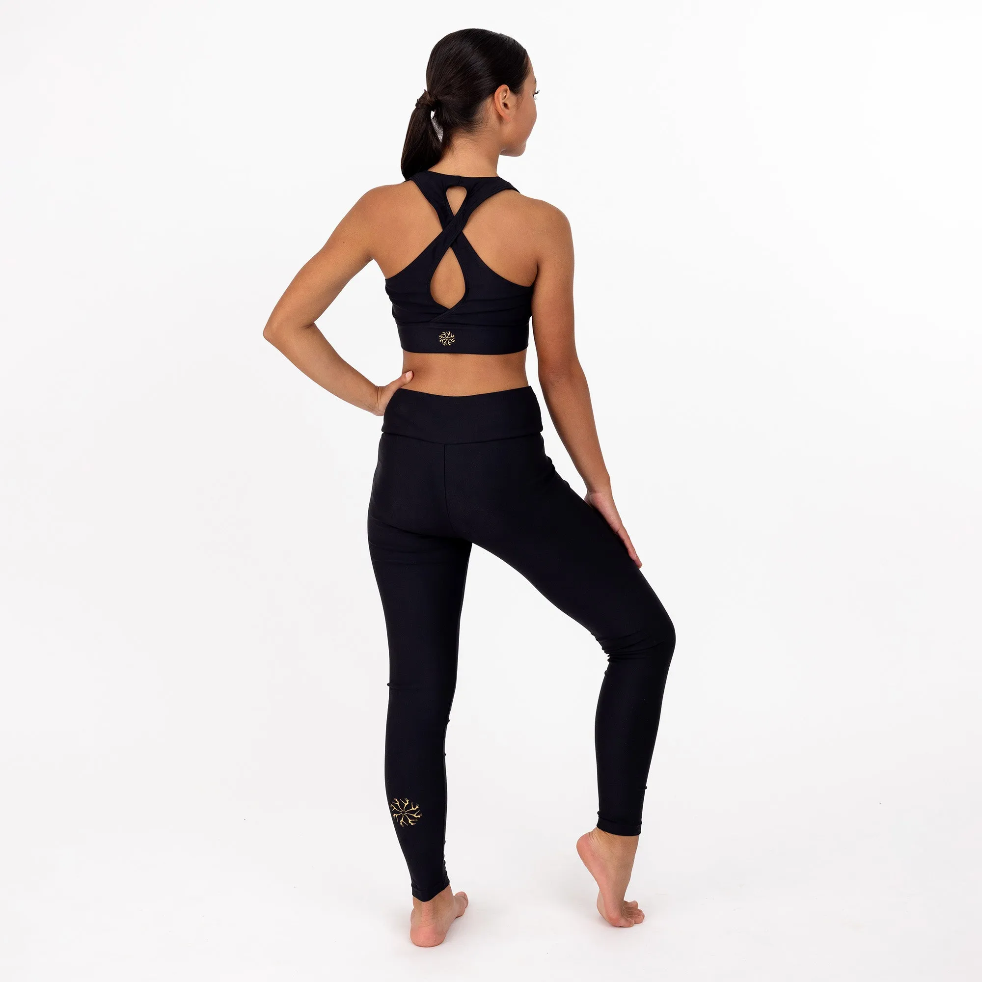 Long Legging in Black (Recycled)