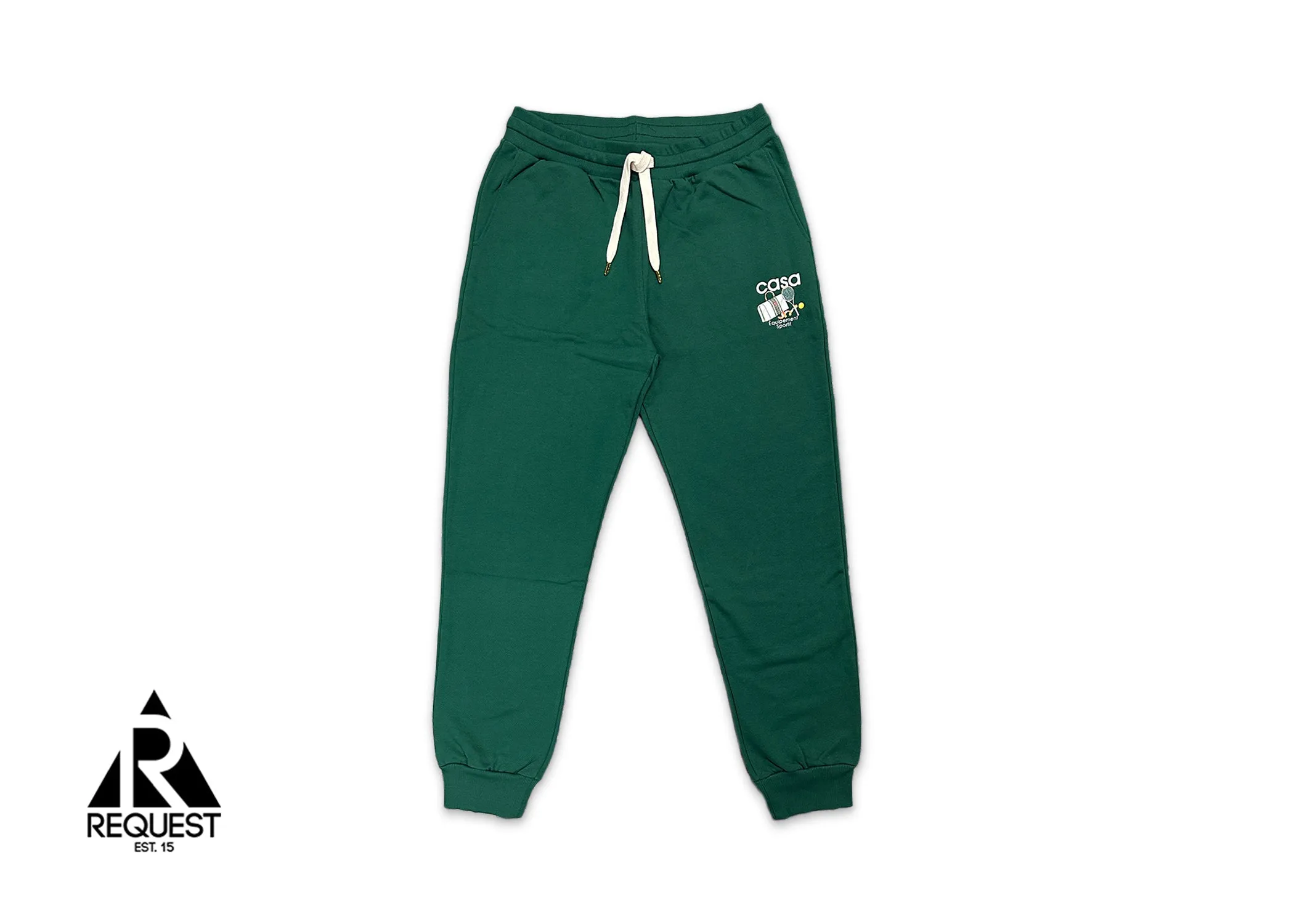 Loopback Equipement Sportif Printed Sweatpants "Evergreen"