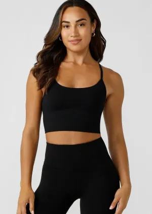 Lorna Jane Reset Bra Tank Combo - Black