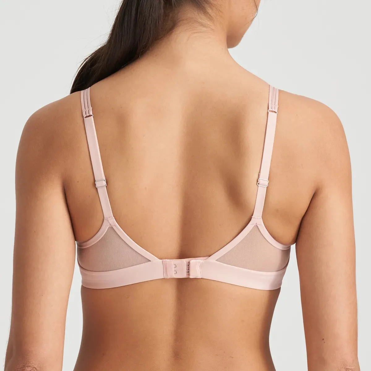 Louie Full Cup Wireless Bra In Powder Rose - Marie jo