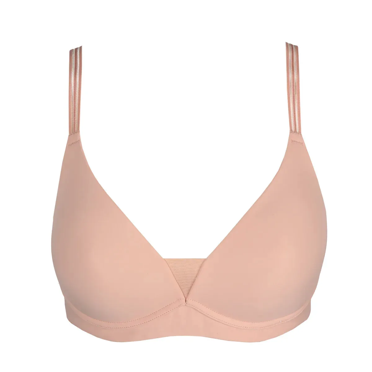 Louie Full Cup Wireless Bra In Powder Rose - Marie jo
