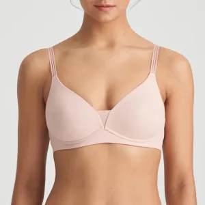 Louie Full Cup Wireless Bra In Powder Rose - Marie jo