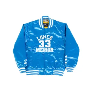 LOWER MERION MAMBA YOUTH SATIN JACKET (BLUE)