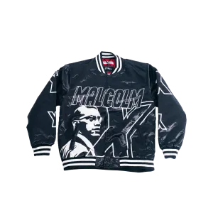 MALCOLM X YOUTH SATIN JACKET