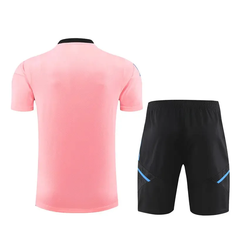 Manchester United Short Sleeve Training Suit For Men T-shirt/short
