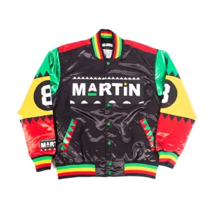 MARTIN INTRO 8 BALL SATIN JACKET (BLACK)