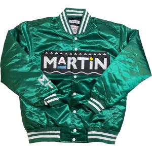 MARTIN SATIN JACKET (GREEN)