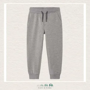 Mayoral: Boys Cuffed Fleece Jogging Pants - Heather Grey