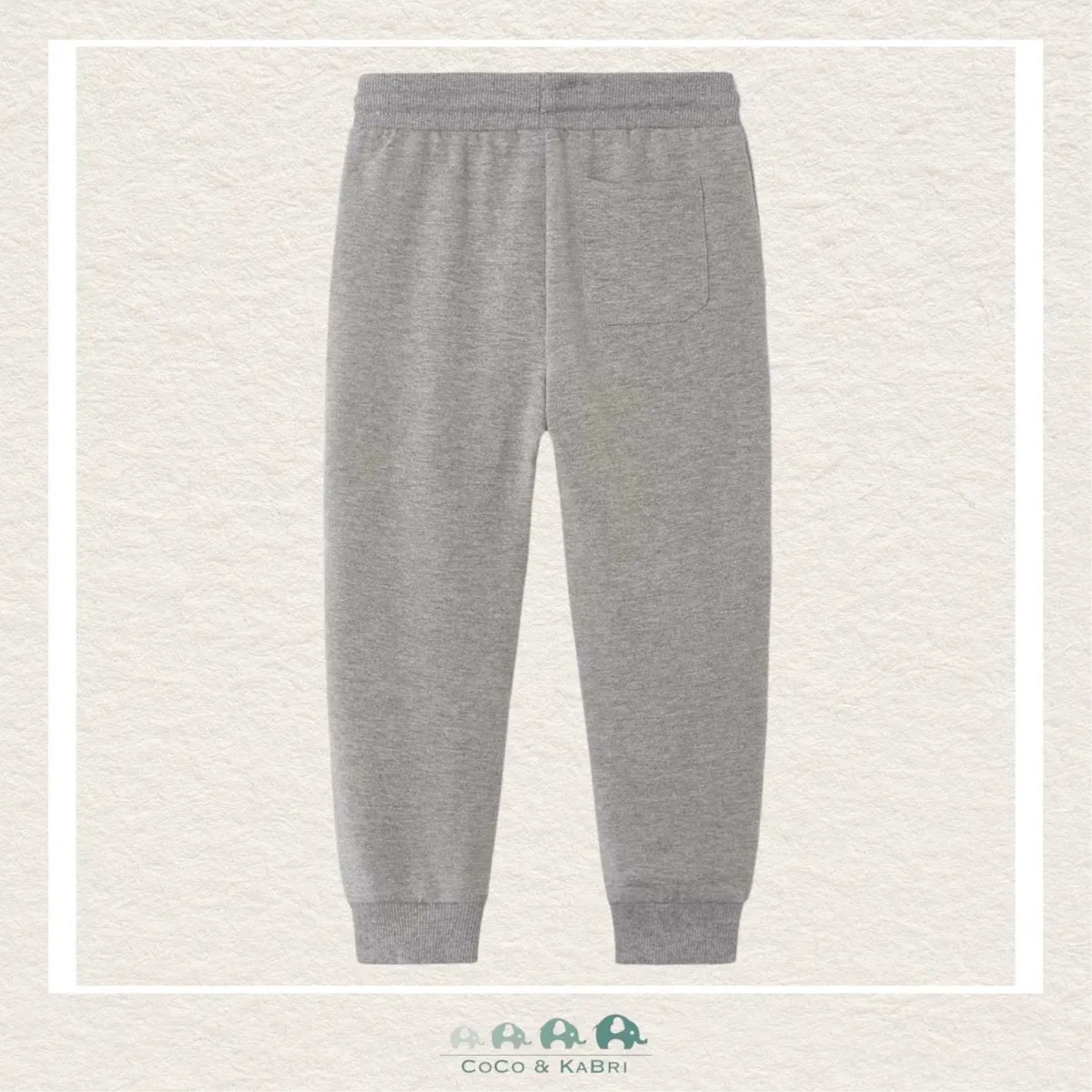 Mayoral: Boys Cuffed Fleece Jogging Pants - Heather Grey