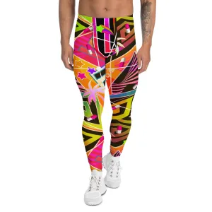 Mens Leggings, Vaporwave Menhera