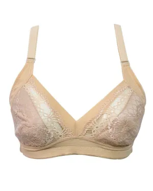 Net Thin Bra 2803 Pure Comfort - Non Padded,Non Wired - Sha Fen Ya