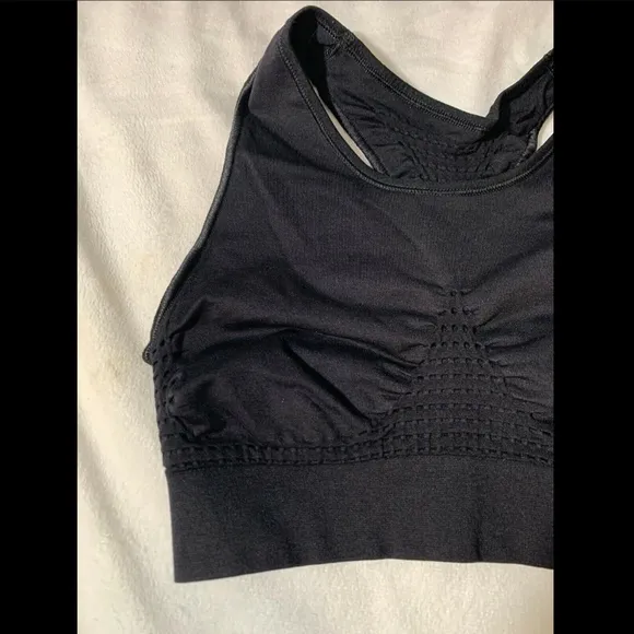 NEW $50 Sweaty Betty Stamina Sports Bra in Black‎ [SZ Small ]
