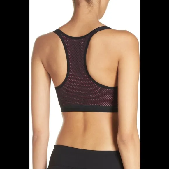 NEW‎ $72 Wacaol Zip Front Underwire Sports Bra 30D