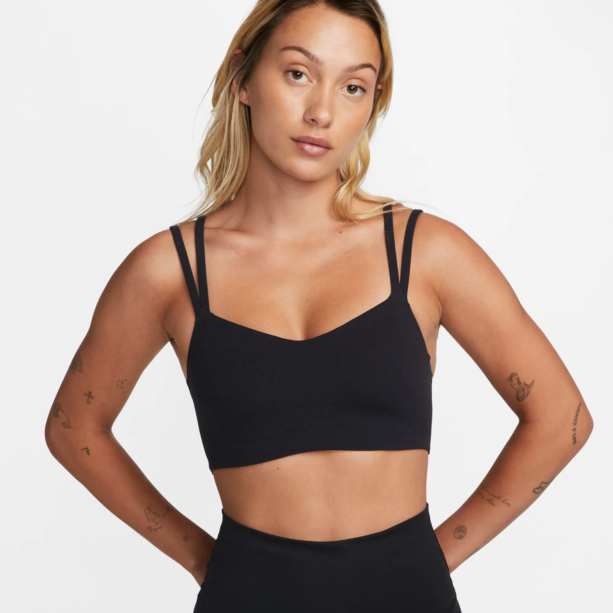 Nike - Alate Trace - Light-Support Padded Strappy Sports Bra - Femme