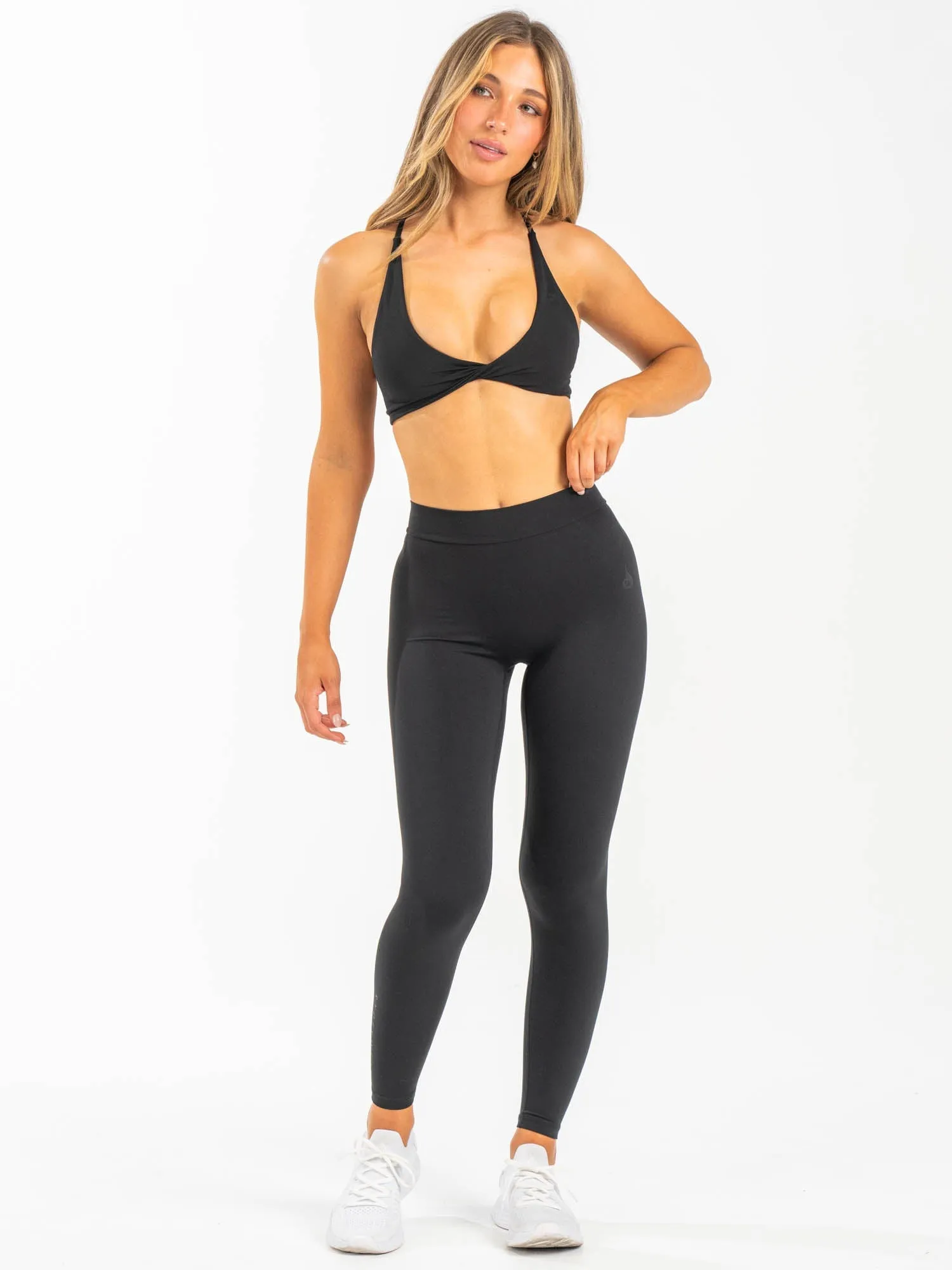 NKD V Scrunch Leggings - Black