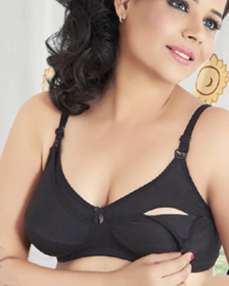 Nursing - HO Bra - Tulip - Black