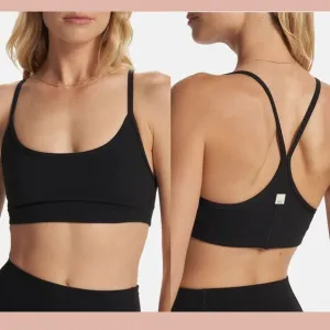 NWT $58 Vuori [ XL ] AllTheFeels Sports Bra in Black #6351